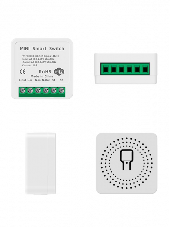 Умное реле с Алисой Wi-Fi 16A Орбита OT-HOS17